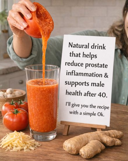 Tomato, Garlic and Lemon Juice: A Natural Drink Many Men Over 40 Are Curious About
