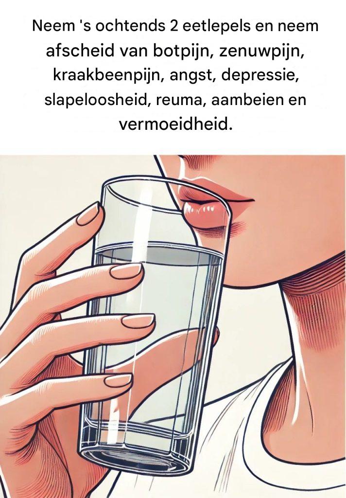 Twee lepels in de ochtend: een natuurlijk middel tegen botpijn, diabetes, zenuwklachten en depressie.