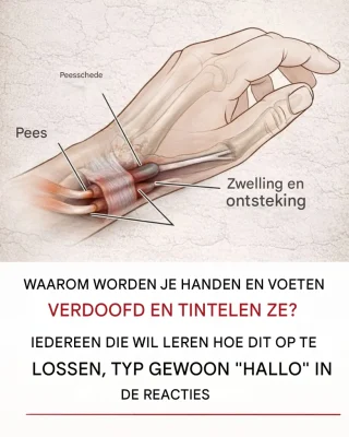 Waarom raken je handen verdoofd? Veelvoorkomende oorzaken en natuurlijke remedies die echt werken